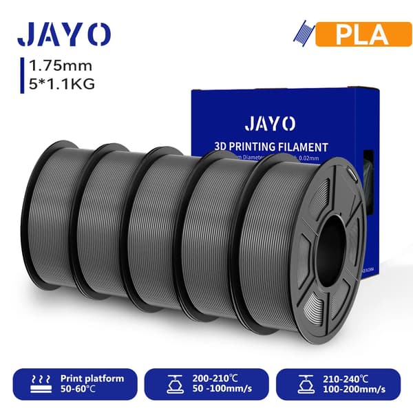 3D Filament, Glat Print, Holdbart Materiale,PLA 5GY