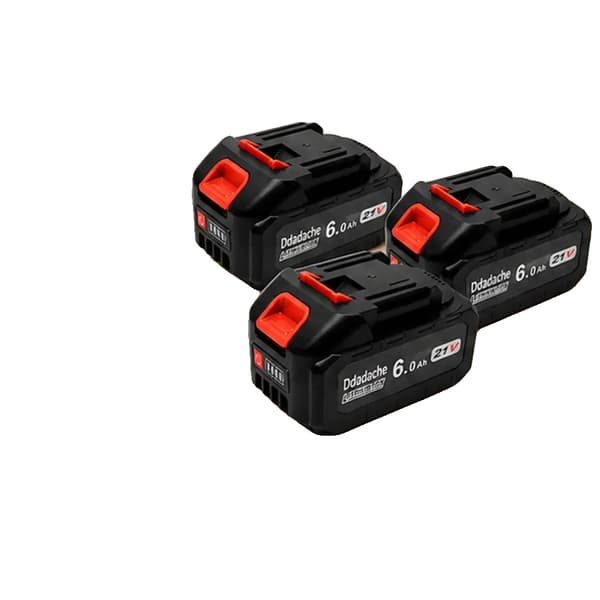 Litiumjonbatteri, 21V, 6000mAh kapacitet,3PCS