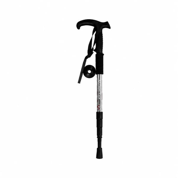 Trekkingstang, Antishock System, Ergonomisk Greb,Lys Grå