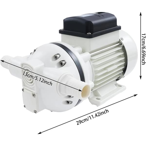 Membranpump, 220V AC, 40 L/min Flödeshastighet,220V, EU