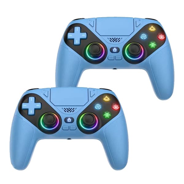 Gamingkontroll, Dubbelmotorvibration, Programmerbara bakåtknappar, BLÅ BLÅ