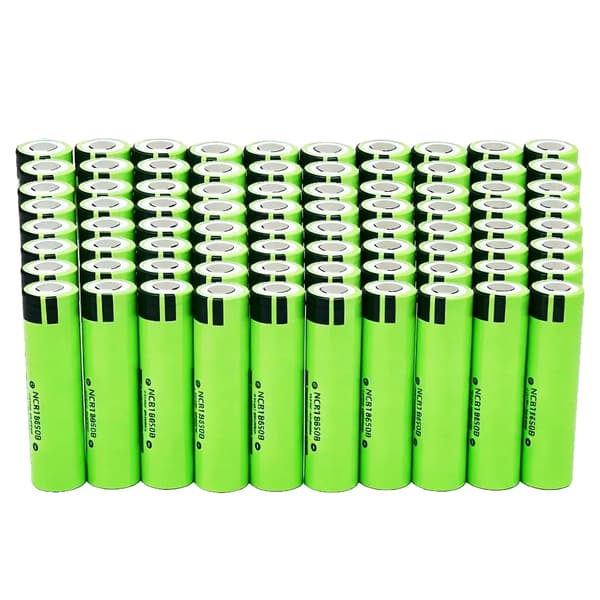 Litiumakku, 3400mAh, 3.7V Jännite,34B-3400mah-80pcs
