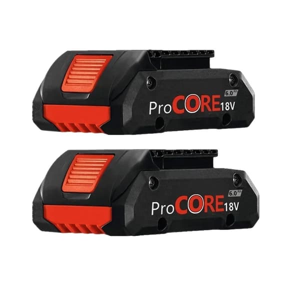 Batteri, 6.0Ah kapacitet, 18V spänning, 6.0Ahx2