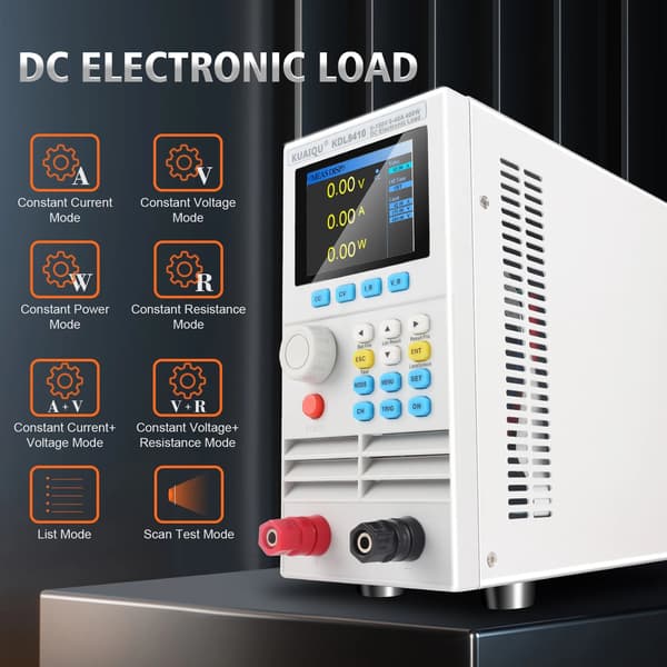 DC Elektrisk Last, 150V Max Spänning, 40A Max Ström,KDL8410