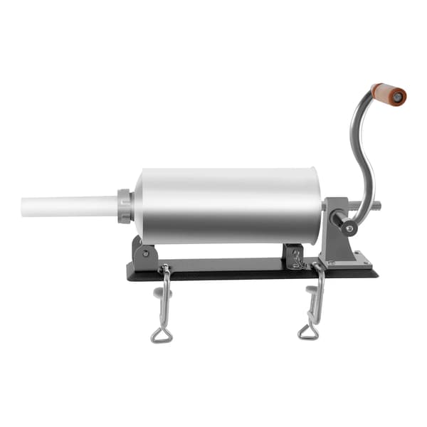 Korvstoppare, rostfritt stål, handvevdrift,Silver