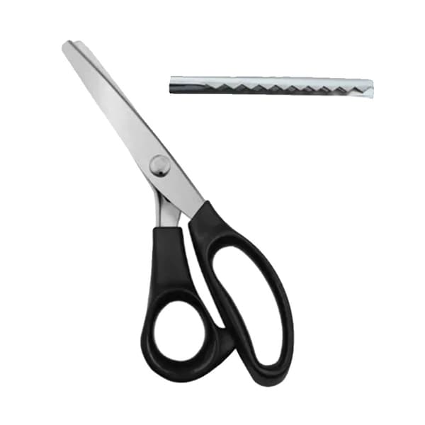Syrscissors, Tandad kant, Ergonomisk design,Triangulär Tand 7MM