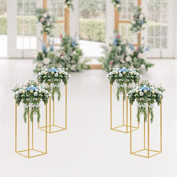 Blomsterstånd, Modern Design, Robust Konstruktion,Guld