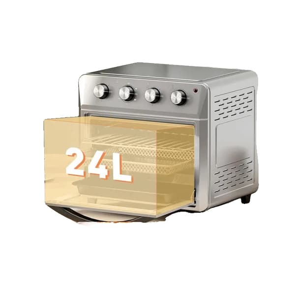 Miniugn, 6 Värmelägen, Timer Inkluderad,Silver