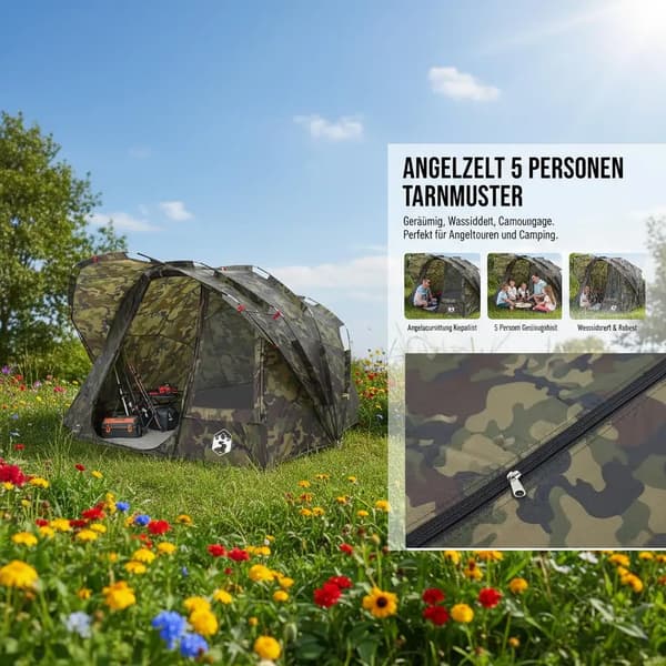Fisketält, Vattentätt, Bärbart Skydd,armégrön