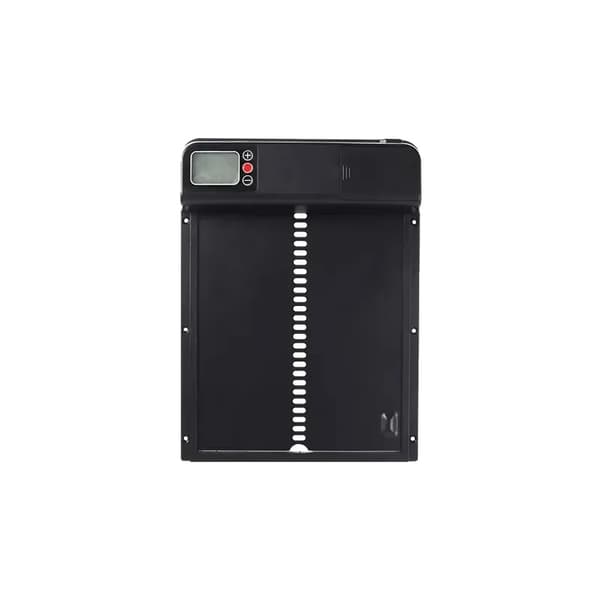 Automatisk Hønsehusdør, Programmerbar Timer, Vandtæt Design,sort