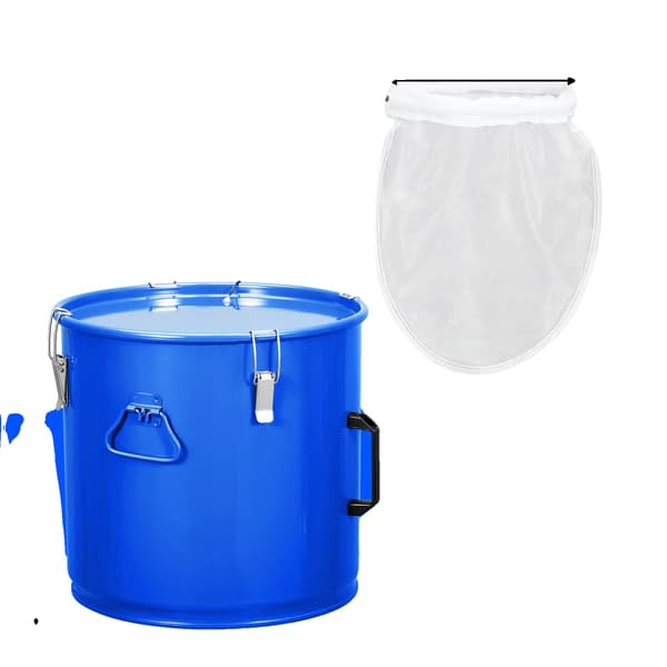Oljeavfallshållare, Tungt byggd, Läcksäker lock,38L