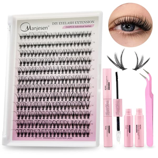 Extensionsvipper Kit, Individuelle Vipper, Nem Anvendelse,12P30D kit