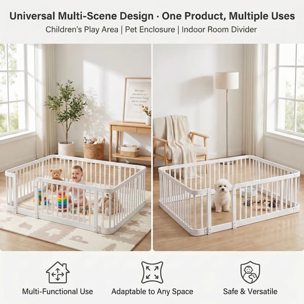 Babylekplats, Säker Stångavstånd, Rundad Kantdesign,A