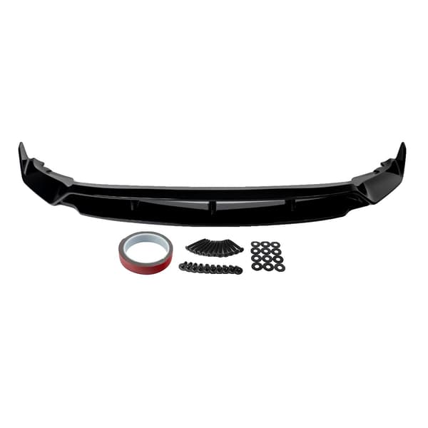 Front Spoiler Lip, Kompatibel med Premium Crossover Køretøj G06, Holdbart ABS Materiale,Glans Sort