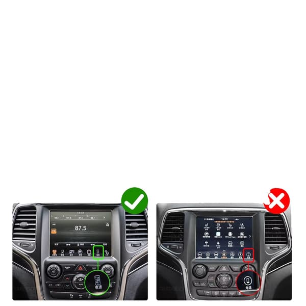 Bilgränssnitt Uppgradering, Trådlös CarPlay, Android Auto,För 2014-2019