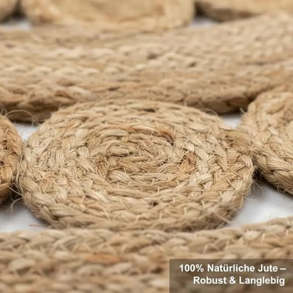 Matta, Handgjord, Hållbar Design,Beige