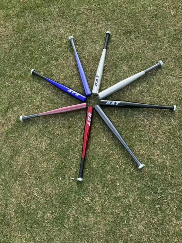 Baseballbat, Letvægts Aluminiumlegering, Holdbart Design,20inch, sort