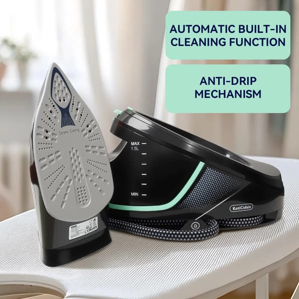 Dampstrygejern, 3100W Effekt, ECO Tilstand,EU