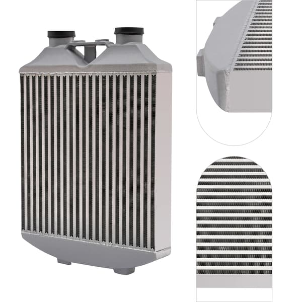 Intercooler, Aluminiumlegering, Effektiv Varmeafledning,GRÅ