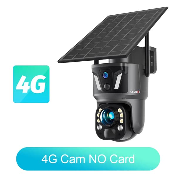 Övervakningskamera, 99x optisk zoom, nattseendefunktion,4G SIM-version kamera