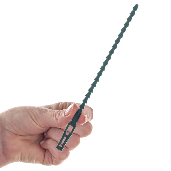 Växtklämmor, Flexibel Design, Hållbart Material,Ljusgrön