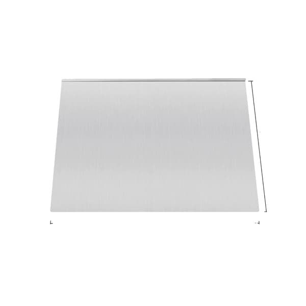 Skærebræt, Rustfrit Stål, Anti-Skrab Design,sort