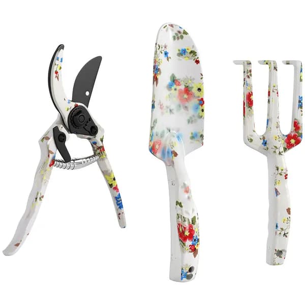 Haveværktøj, Aluminium Materiale, Blomsterdesign,Elfenben