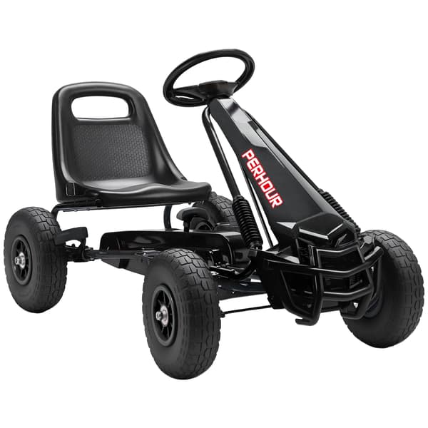 Go Kart, Manuell Koppling, Justerbart Säte,svart