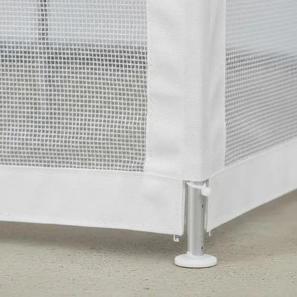Partytält, HDPE-material, Enkel montering, Vit
