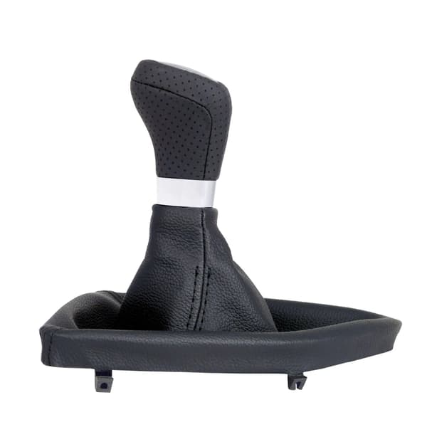 Gear Shift Knob, PU Læder, 100% Ægte Læder, Direkte Erstatning, Nem Installation, Kompatibel med Kompakte Luksus Køretøjer E81 E82 E87 E88