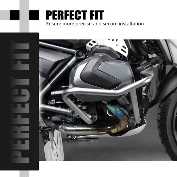Motorbeskyttelse Crash Bars, Rustfrit Stål, Nem Installation,Lavere