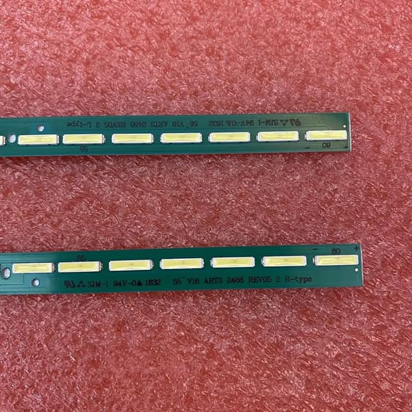 LED Baggrundsbelysning Strimmel, 60 LED, 603 mm Længde, Dæmpbar, DC Strømkilde, CE Certificeret