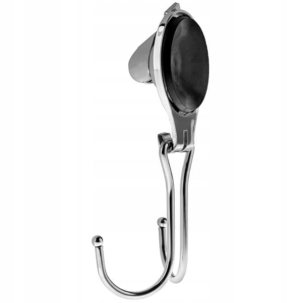 Sugkoppkrok, Stark Lastkapacitet, Enkel Installation,Silver