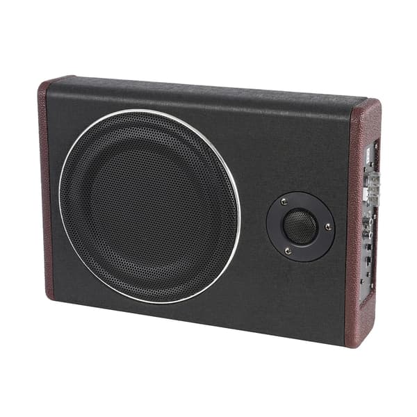 Bil Subwoofer, Kraftfuld Lydudgang, Slank Underseat Design,sort