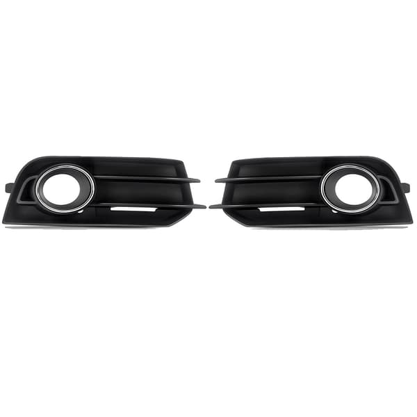 Front Fog Light Grille, Direkte Erstatning, Højkvalitets ABS Plast,1 Par