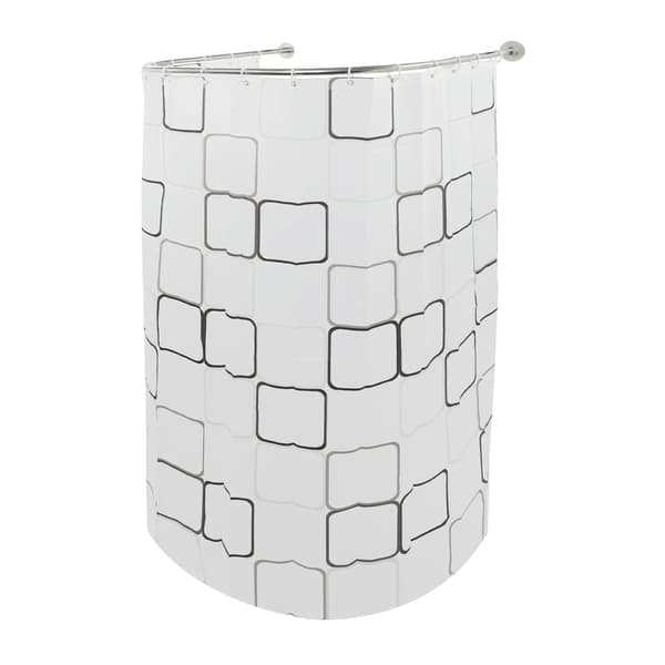 Bruseforhæng, Vandtæt Polyester, Geometrisk Design,HVID