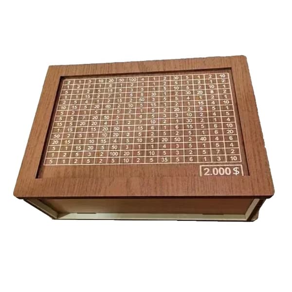 Pengarbox, Trämaterial, Modern Design,2000 USD