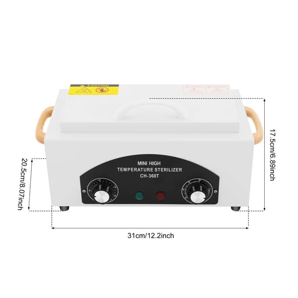 Sterilisator, Høj Temperatur, Justerbar Timer,HVID