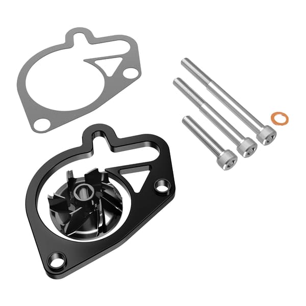 Vandpumpe Køler, Overdimensioneret Impeller, CNC Teknologi,sort