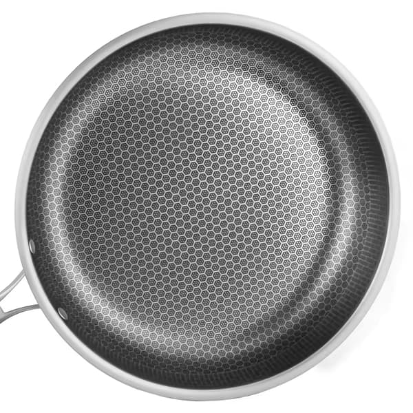 Stekpanna, Lättviktsdesign, Jämn Värmefördelning,Silver
