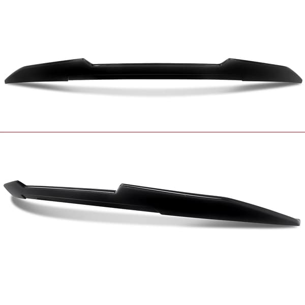 Bagspoiler, ABS-plast, aerodynamisk design,Glans Sort