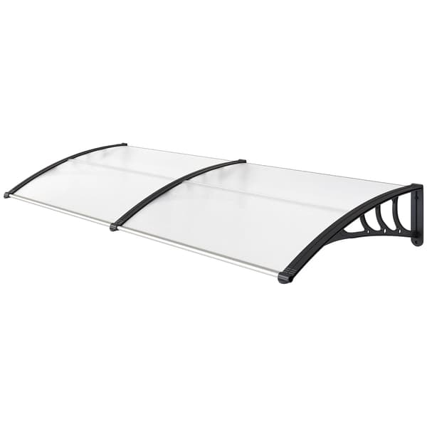 Dørmarkise, UV-resistent, vejrbestandig design,Klar, L