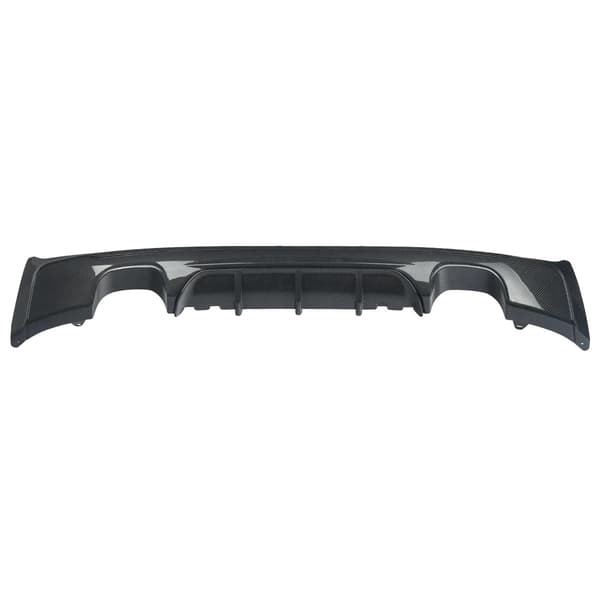 Bageste Stødfanger Lip Diffuser, ABS Plast, Aerodynamisk Design,Kulfiberlook