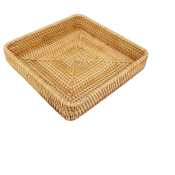 Förvaringskorg, Bambumaterial, Mångsidig Design,grön
