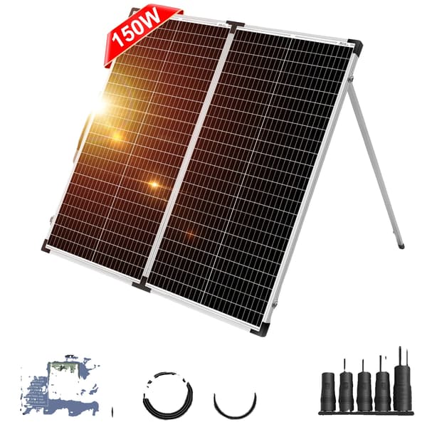 Solpanel, Bärbar Design, Hög Effektivitet,160W