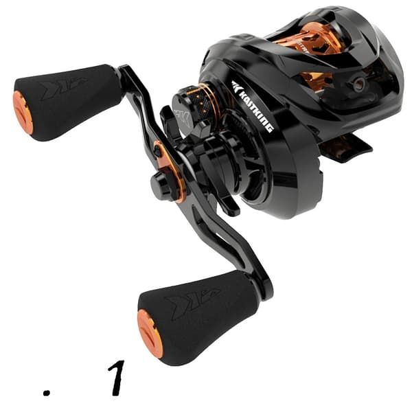 Baitcasting Fiskerulle, Lättvikts Kolfiber, 7.2:1 Utväxling,Standardversion, Vänsterhand