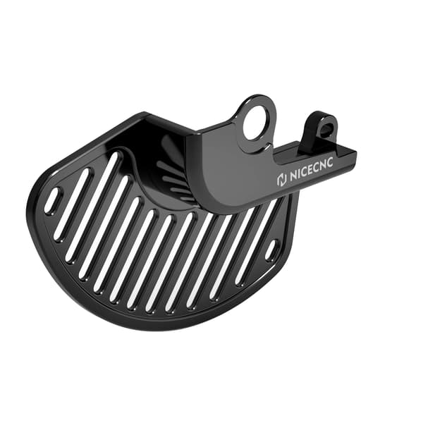 Bremse skive beskyttelse, letvægts aluminium, præcisionspasform,Front Sort