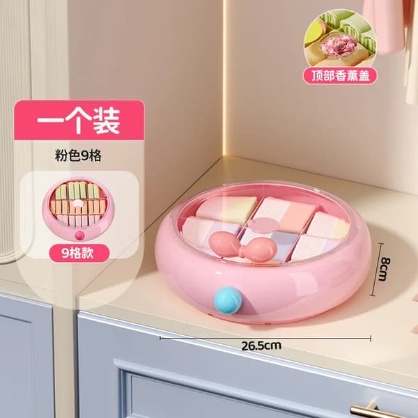 Organizer Box, Multi-Compartment Design, Holdbar Plastkonstruktion,C722-A10