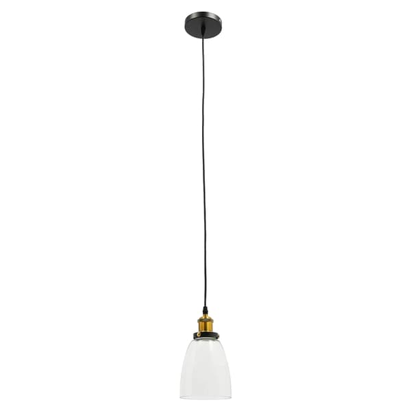 Pendellampe, Moderne Design, Justerbar Kabellængde,sort
