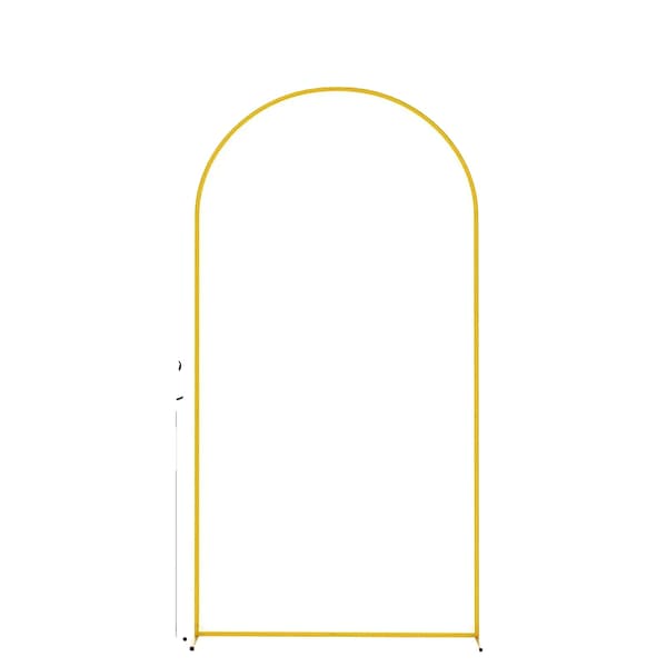Bröllopsbåge Ställning, Justerbar Höjd, Stabil Metallkonstruktion,2m/6.6FT-a, 1X2M-M